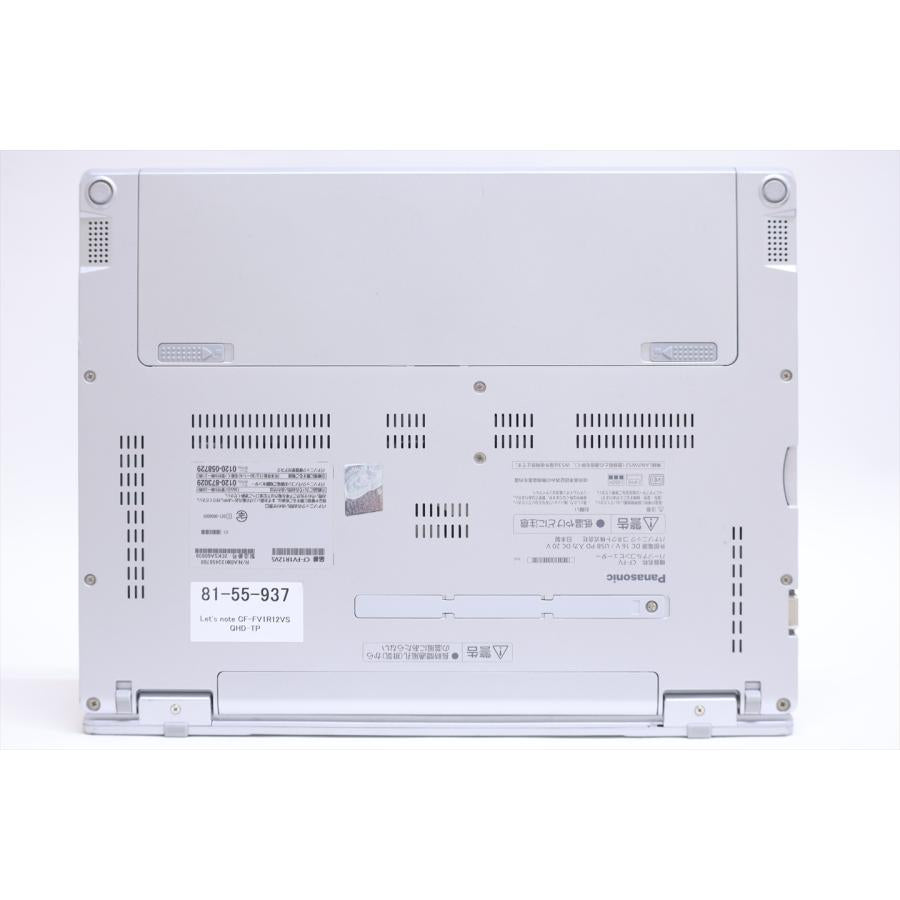中古（やや傷や汚れあり） 軽量約1kg 5G/eSIM対応LTE Let's note CF-FV1R12VS i5-1145G7 16G 256G 14.0QHDタッチ Wi-Fi6 Win11 リカバリ バッテリー良 ノートパソコン
