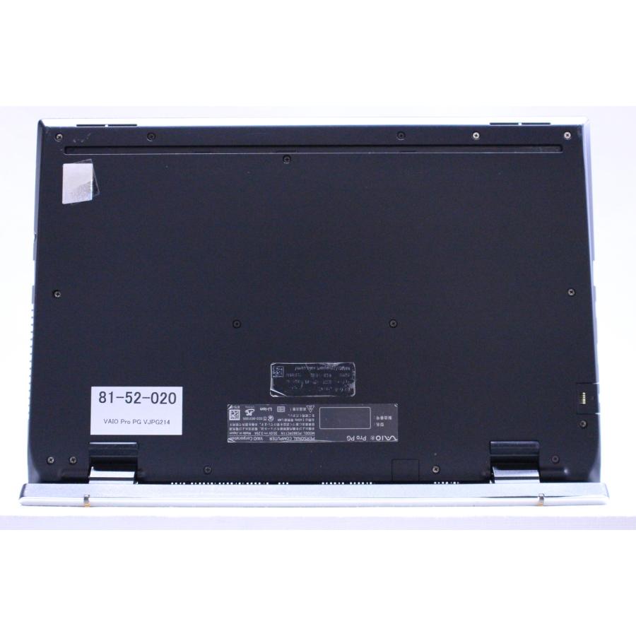 中古（目立った傷や汚れなし） 2022年発売 外装良好 12世代Corei5 薄型軽量 VAIO Pro PG VJPG214 i5-1235U 16G SSD256G 13.3FHD WiFi6 Win11 リカバリ ノートパソコン