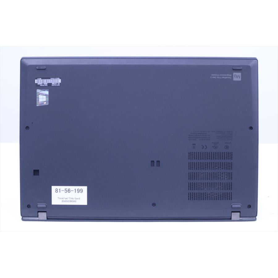 中古（やや傷や汚れあり） 2021年モデル 快速11世代Corei5 ThinkPad T14s Gen2 i5-1135G7 8G SSD256G 14.0FHD Windows11 ノートパソコン