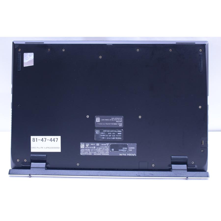 中古（やや傷や汚れあり） 2022年発売 12世代Corei5 VAIO Pro PK VJPK228000003 i5-1235U 16G SSD256G 14インチFHD Wi-Fi6E Windows11 バッテリー良好 ノートパソコン