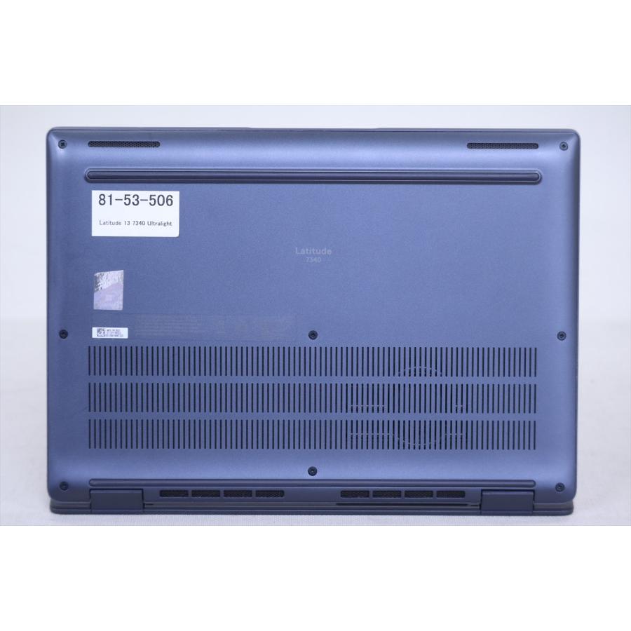 中古（未使用に近い） 2023年モデル 超軽量薄型ボディ バッテリー良 Latitude 13 7340 Ultralight i5-1335U 8G SSD256G 13.3WUXGA Windows11 ノートパソコン