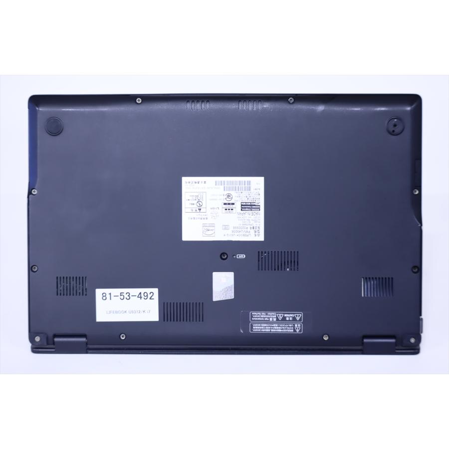 中古（やや傷や汚れあり） 2023年モデル バッテリー良 12世代Corei7 16Gメモリ LIFEBOOK U9312/K LTE i7-1265U 16G 256G 13.3FHD Wi-Fi6 Win11 軽量 ノートパソコン