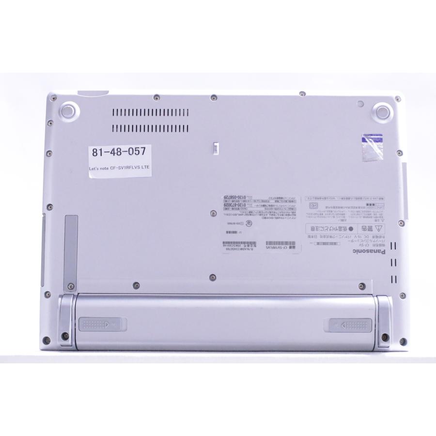 中古（やや傷や汚れあり） 液晶良好 11世代Corei5 Let's note CF-SV1RFLVS i5-1145G7 16G SSD256G 12.1WUXGA Wi-Fi6 顔認証 Win11 リカバリ 軽量 ノートパソコン