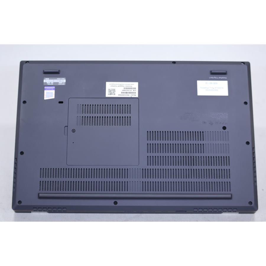 中古（目立った傷や汚れなし） RTX2070 10世代Corei7 32Gメモリ ThinkPad T15g i7-10850H 32G SSD512G 15.6FHD Wi-Fi6 Windows11 2021年製 ノートパソコン