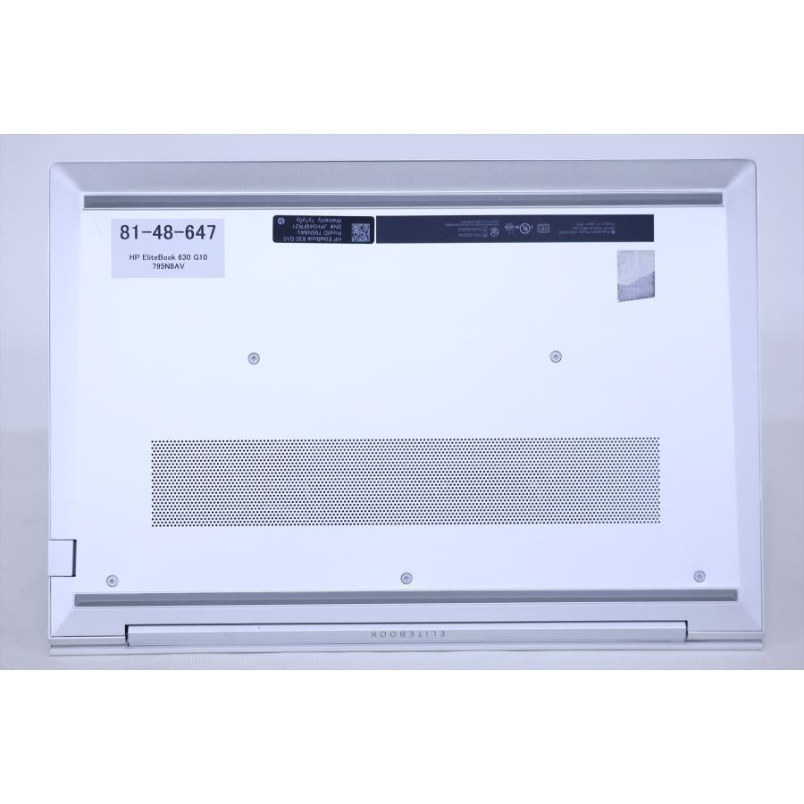 中古（目立った傷や汚れなし）5台セット  良品 13世代Corei5 16Gメモリ HP EliteBook 630 G10 i5-1335U 16G 256G 13.3FHD Wi-Fi6 Windows11 2023年モデル ノートパソコン