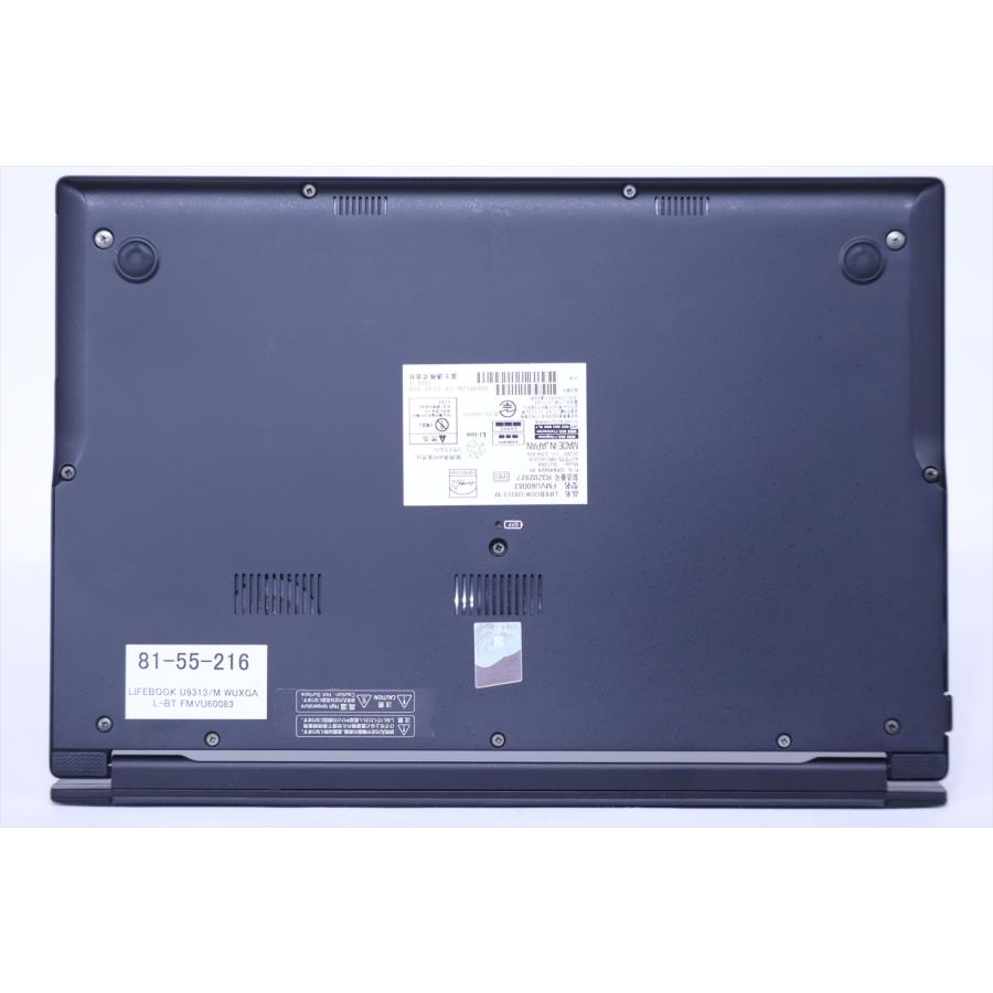 中古（やや傷や汚れあり） 2023年モデル 12世代Corei5 軽量約769g LIFEBOOK U9313/M i5-1235U 16G 256G 13.3WUXGA Wi-Fi 6E Win11 バッテリー良 ノートパソコン