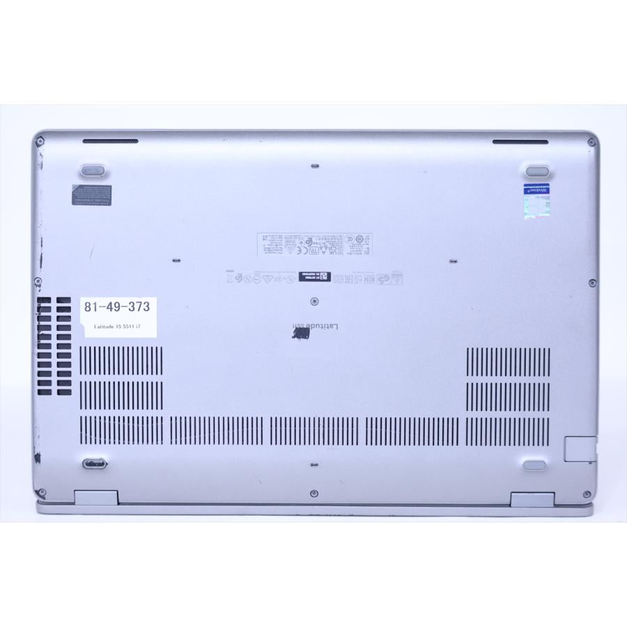 中古（やや傷や汚れあり） 10世代ハイエンドCorei7-H+GeForce Latitude 15 5511 i7-10850H 16G 512G 15.6FHD Win11 バッテリー良 ノートパソコン