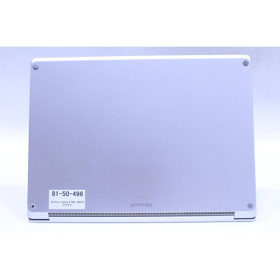 中古（未使用に近い） 11世代Corei5 Surface Laptop 4 i5-1145G7 8G SSD256G 13.5PixelSense Wi-Fi6 顔認証 Win11 リカバリ バッテリー良好 ノートパソコン