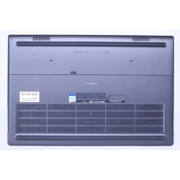 中古（目立った傷や汚れなし） RTX 5000搭載 17.3インチ4K液晶 Corei9 64Gメモリ Precision 7740 i9-9980HK 64G 2T 17.3UHD Win11 ノートパソコン