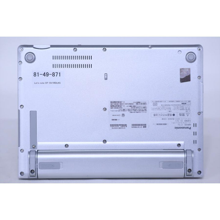 中古（やや傷や汚れあり） 11世代Corei5 16Gメモリ Let's note CF-SV1 i5-1145G7 16G 256G 12.1WUXGA WiFi6 Windows11 リカバリ バッテリー良 ノートパソコン