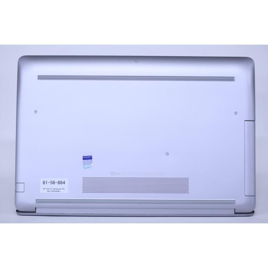 中古（やや傷や汚れあり） Radeon搭載映像強化モデル 17.3インチ大画面液晶 HP 470 G7 Notebook PC i5-10210U 8G SSD256G+1T 17.3FHD DVD Win11 ノートパソコン