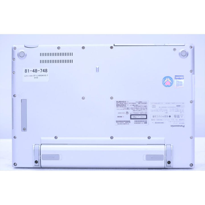 中古（やや傷や汚れあり） 累積2240時間 Corei7 16Gメモリ DVDドライブ Let's note CF-LV8SDKVS i7-8665U 16G 512G 14.0FHD Win11 リカバリ ノートパソコン