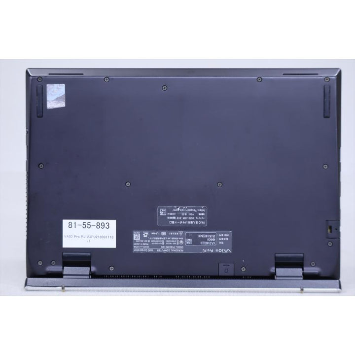 中古（やや傷や汚れあり） バッテリー良 パワフル11世代Corei7 16Gメモリ VAIO Pro PJ VJPJ218001118 LTE i7-1165G7 16G 512G 12.5FHD Win11 軽量約887g ノートパソコン
