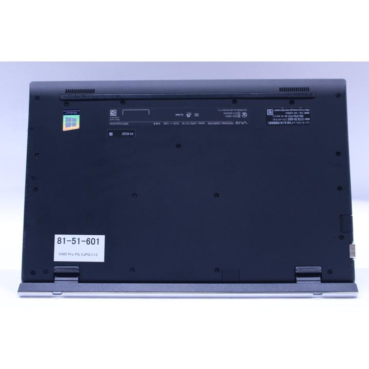 中古（目立った傷や汚れなし） 即使用可 薄型軽量 VAIO Pro PG VJPG1113 i5-8250U 8G SSD256G 13.3FHD カメラ Windows11 日本製 ノートパソコン