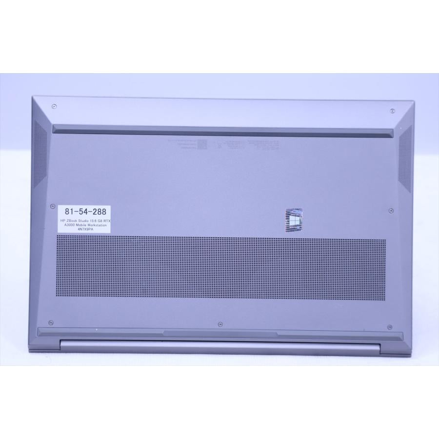 中古（やや傷や汚れあり） 2021年モデル RTXA3000 薄型ワークステーション HP ZBook Studio 15.6 G8 i7-11850H 32G SSD1TB 15.6FHD Windows11