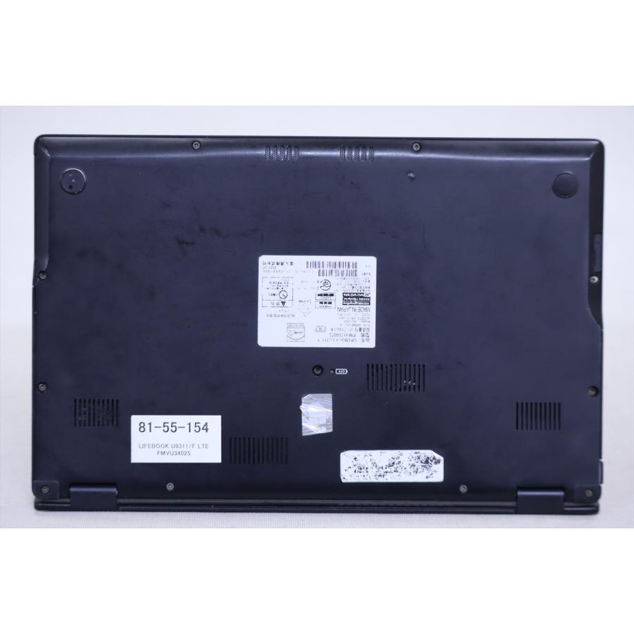 中古（やや傷や汚れあり） 2021年モデル バッテリー良好 11世代Corei5 LIFEBOOK U9311/F LTE i5-1145G7 8G 256G 13.3FHD Wi-Fi6 Win11 ノートパソコン