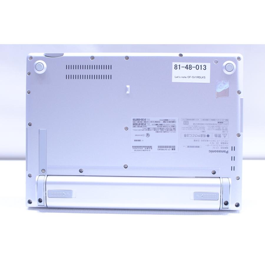 中古（やや傷や汚れあり） 累積時間少 2022年発売 11世代Corei5 Let's note CF-SV1RDLKS i5-1145G7 RAM16G SSD256G 12.1型WUXGA Wi-Fi6 Win11 リカバリ ノートパソコン