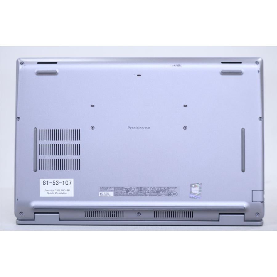 中古（目立った傷や汚れなし） NVIDIA T600 11世代Corei7 32Gメモリ Precision 3561 i7-11850H 32G 512G 15.6FHD Wi-Fi6 Win11 Thunderbolt4 ノートパソコン