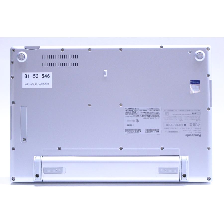 中古（やや傷や汚れあり） 10世代Corei5 メモリ16G Office2019 Let's note CF-LV9RDQVS i5-10310U 16G SSD256G 14.0FHD Wi-Fi6 Win11リカバリ 軽量 ノートパソコン