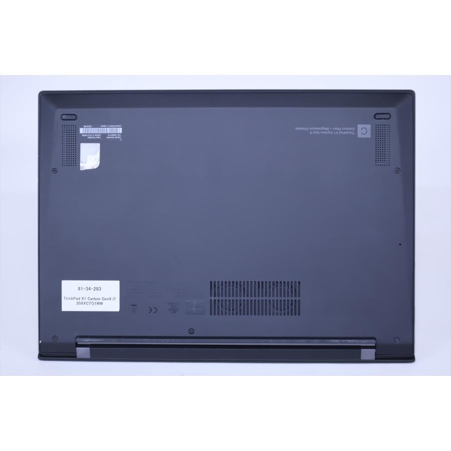 中古（やや傷や汚れあり） バッテリー良 2021年モデル 11世代Corei7 ThinkPad X1 Carbon Gen9 i7-1165G7 16G 256G 14.0WUXGA Wi-Fi6 Windows11 ノートパソコン
