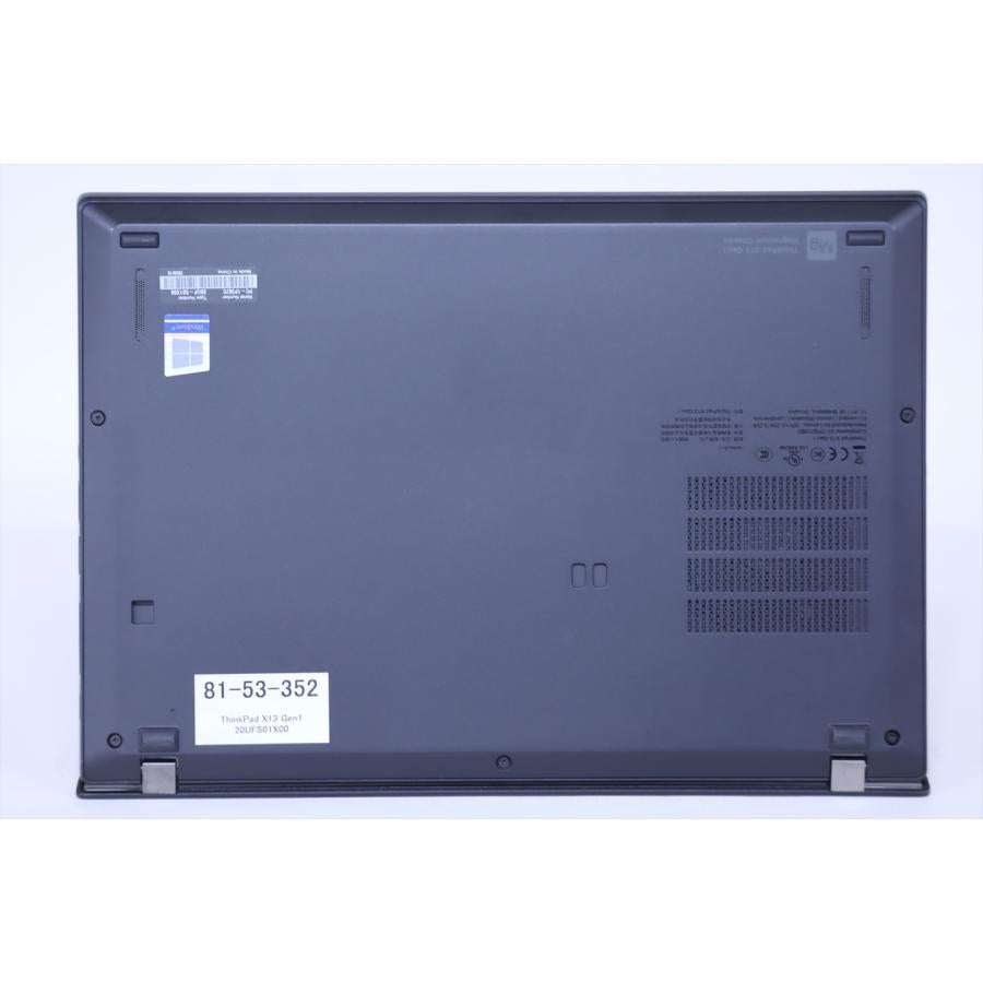 中古（やや傷や汚れあり） 2020年モデル 薄型軽量 ThinkPad X13 Gen1 Ryzen 5 PRO 4650U 8G 256G 13.3FHD Wi-Fi6 Win11 ノートパソコン