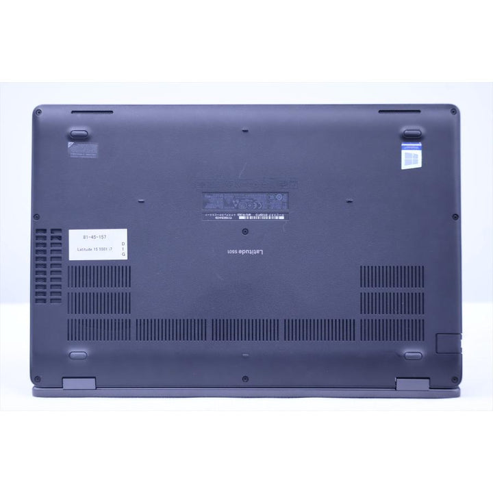 中古（目立った傷や汚れなし） 9世代Corei7-HハイエンドCPU搭載 16Gメモリ Latitude 15 5501 i7-9850H 16G 512G 15.6FHD Win11 バッテリー良 ノートパソコン