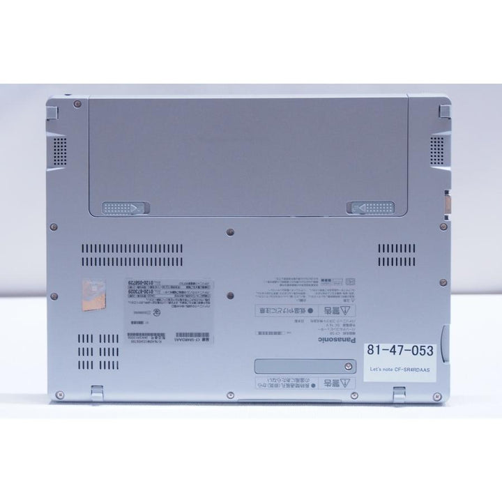 中古（目立った傷や汚れなし） 2023/6発売 13世代Corei5 Let's note CF-SR4RDAAS i5-1345U 16G SSD256G 12.4インチFHD+ Win11 リカバリ 累積720時間 ノートパソコン
