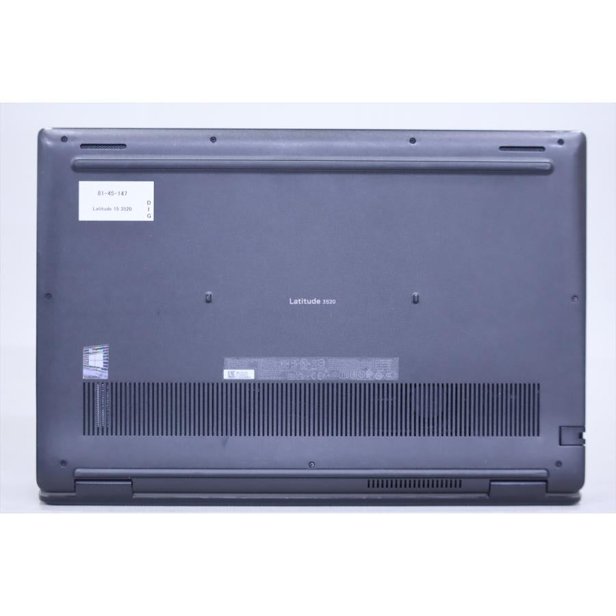 中古（やや傷や汚れあり） 即利用OK 11世代Corei5 Office19 Latitude 15 3520 i5-1145G7 16G 256G 15.6FHD Wi-Fi6 Windows11 リカバリ ノートパソコン