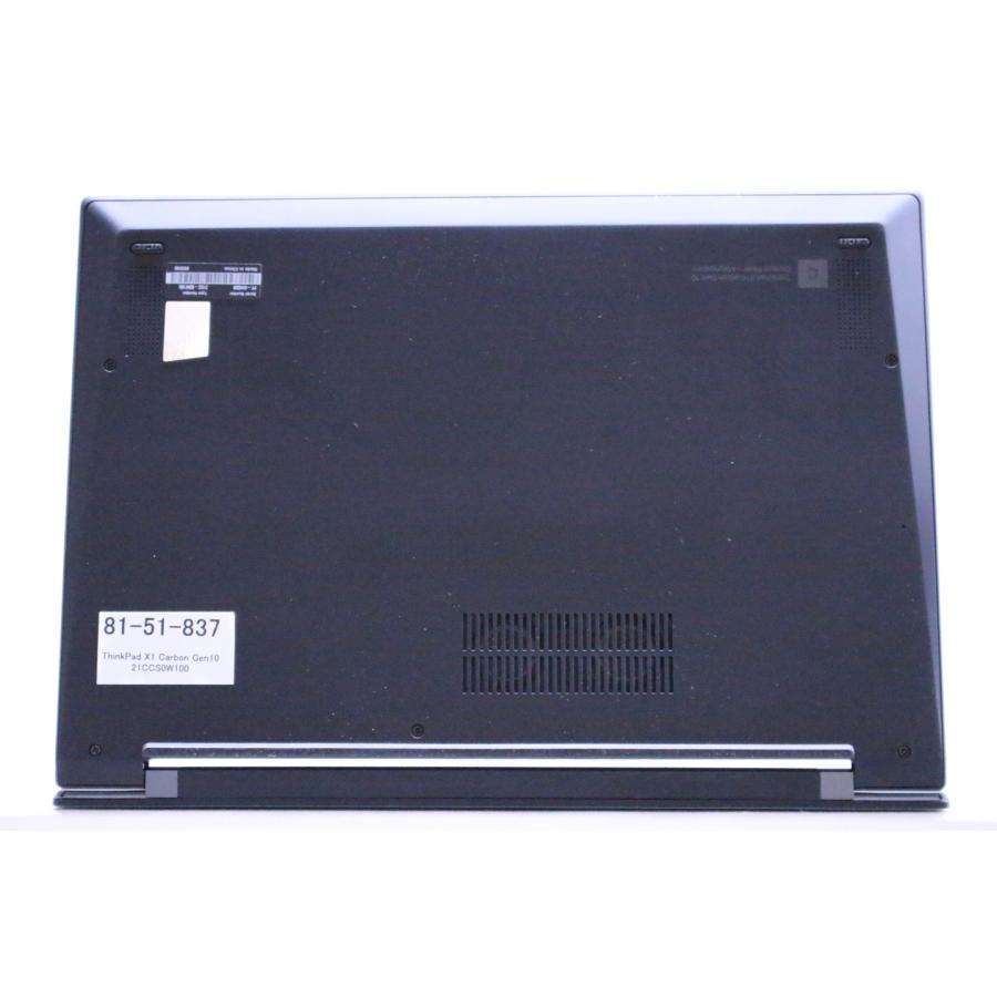 中古（目立った傷や汚れなし） 2022年製 良品 12世代Corei5 ThinkPad X1 Carbon Gen10 i5-1235U 8G SSD256G 14WUXGA WiFi6E Win11 薄型軽量 ノートパソコン