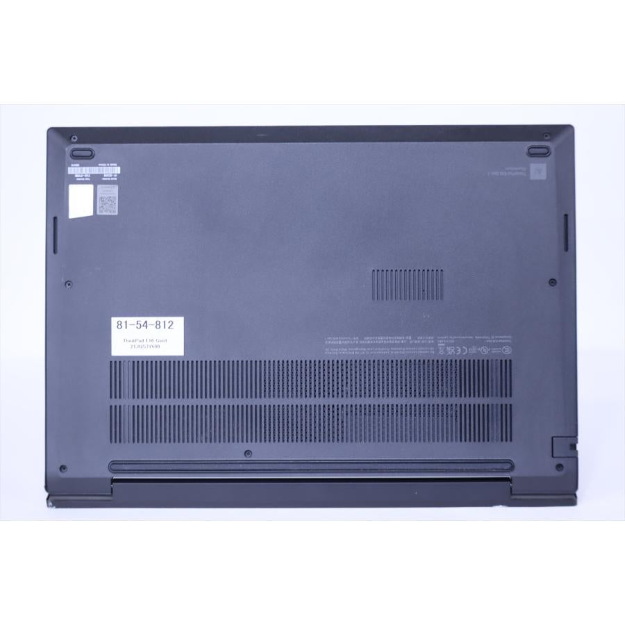 中古（やや傷や汚れあり） 2024年モデル 13世代Corei5 ハイエンドCPU ThinkPad E16 Gen1 i5-13420H 16G 256G 16.0WUXGA Windows11 リカバリ ノートパソコ