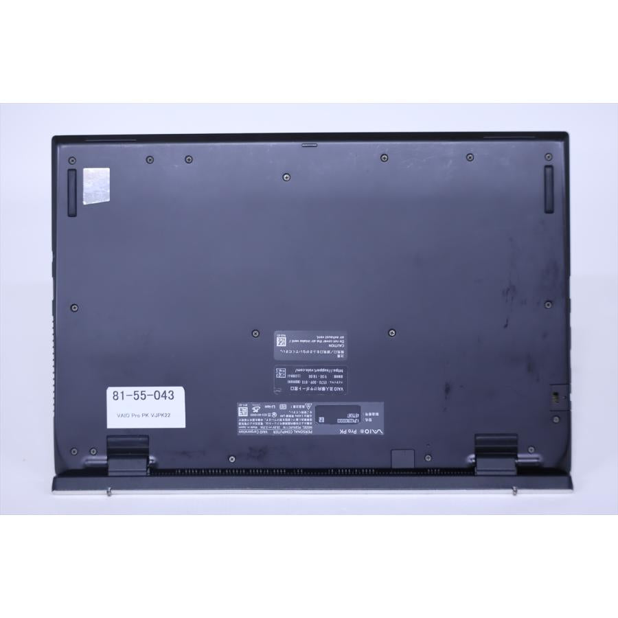 中古（やや傷や汚れあり） 2022年モデル バッテリー良 12世代Corei5 16Gメモリ VAIO Pro PK VJPK22 i5-1235U 16G 256G 14.0FHD Wi-Fi6E Win11 リカバリ ノートパソコン
