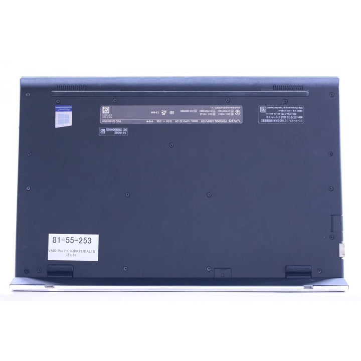 中古（目立った傷や汚れなし） 10世代Corei7 メモリ16G VAIO Pro PK VJPK131BAL1B LTE i7-1065G7 16G SSD256G 14.0FHD WiFi6 顔認証 Win11 薄型軽量 ノートパソコン