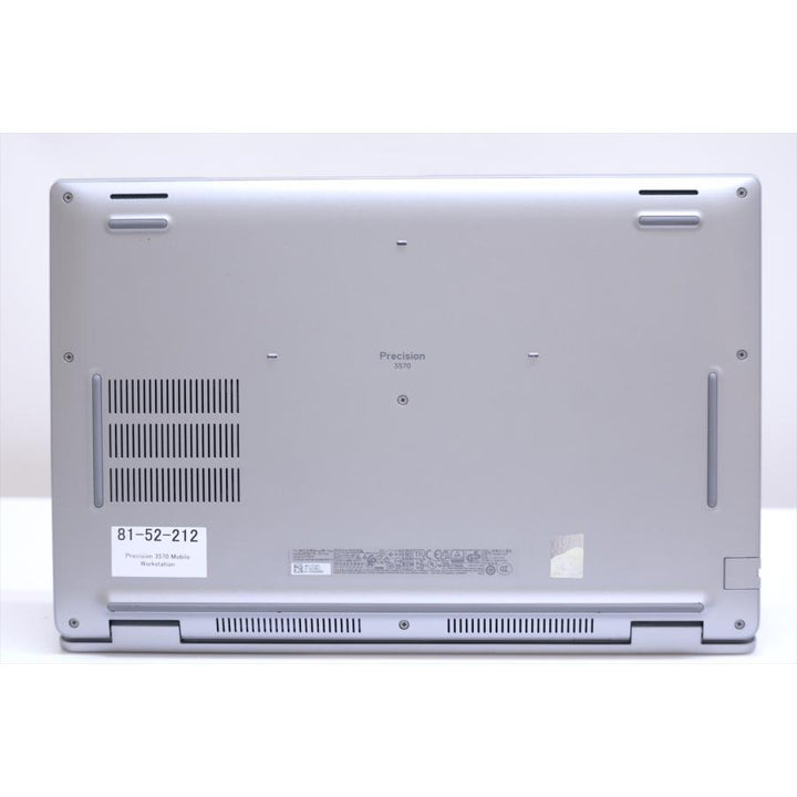 中古（目立った傷や汚れなし） グラボ搭載 12世代Corei7 32Gメモリ 大容量SSD Precision 3570 i7-1265U 32G SSD1TB 15.6FHD NVIDIA T550 Windows11 ノートパソコン