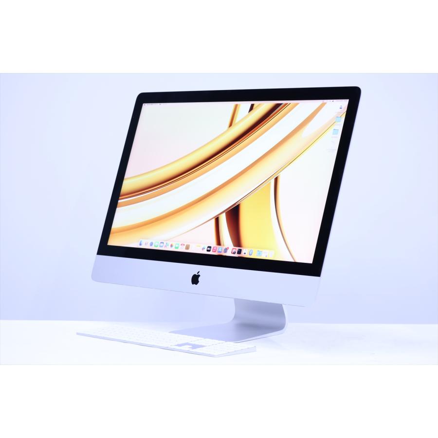 中古（やや傷や汚れあり）高精細5K液晶 32Gメモリ iMac 2020 Ci5-3.10G i5-10500 32G SSD256G 27.0Retina 5K Radeon Pro 5300 OS 15 Sequoia オールインワン