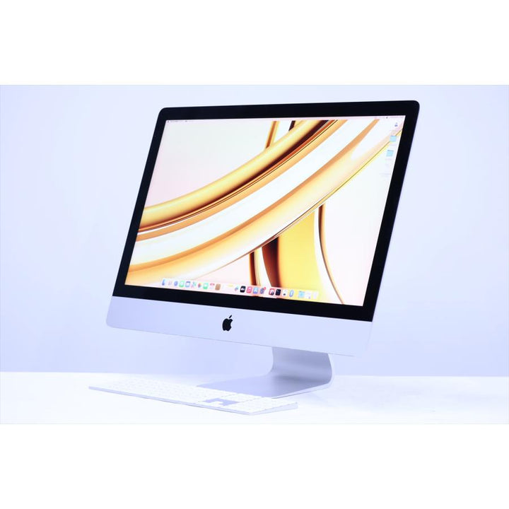 中古（やや傷や汚れあり）高精細5K液晶 32Gメモリ iMac 2020 Ci5-3.10G i5-10500 32G SSD256G 27.0Retina 5K Radeon Pro 5300 OS 15 Sequoia オールインワン
