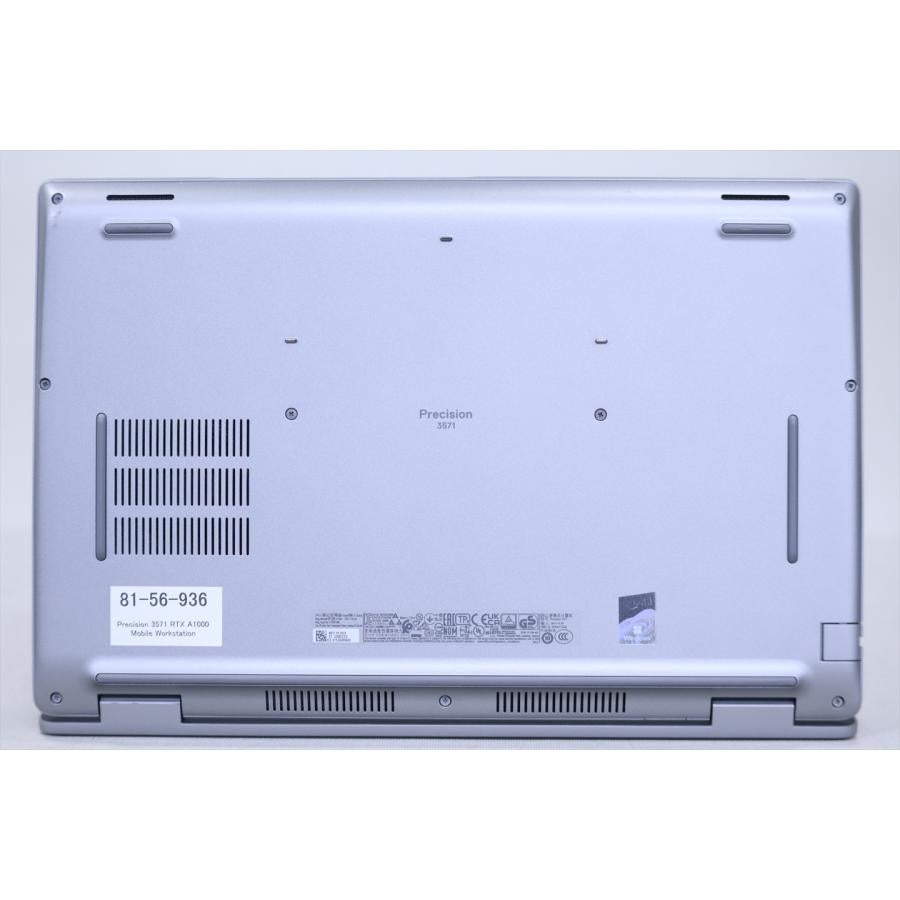 中古（やや傷や汚れあり） RTX A1000 安定快速ワークステーション Precision 3571 i7-12800H 32G 1TB 15.6TFT Windows11 バッテリー良 2023年モデル ノートパソコン
